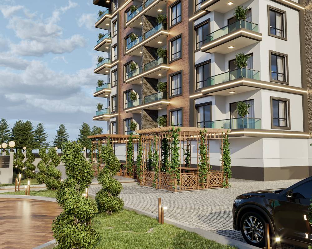 Erdi Homes SYEDRA NATURA For sale Apartment daire ANTALYA / ALANYA / DEMİRTAŞ110 Erdi Homes